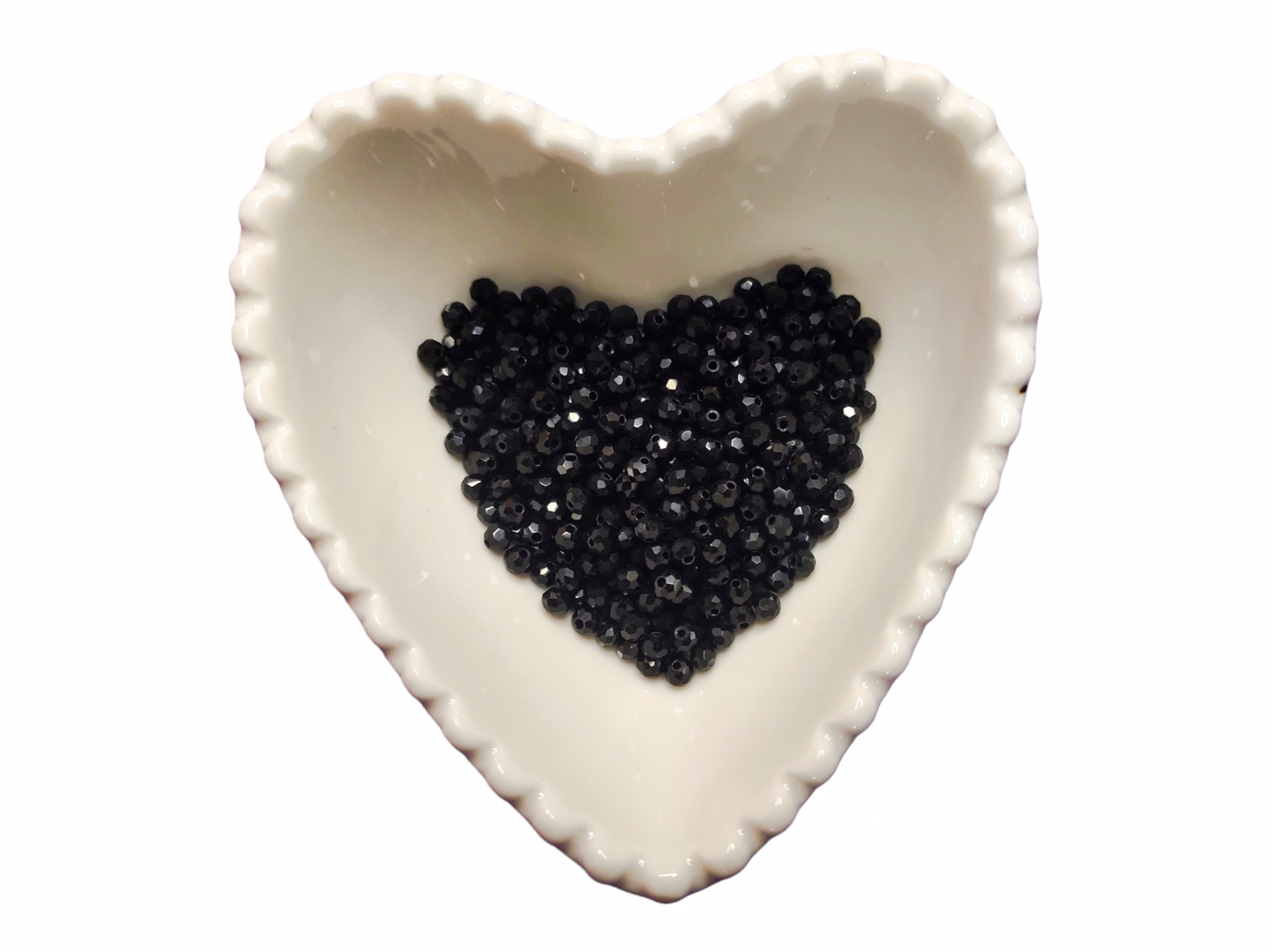 Crystal Beads-Black 4mm