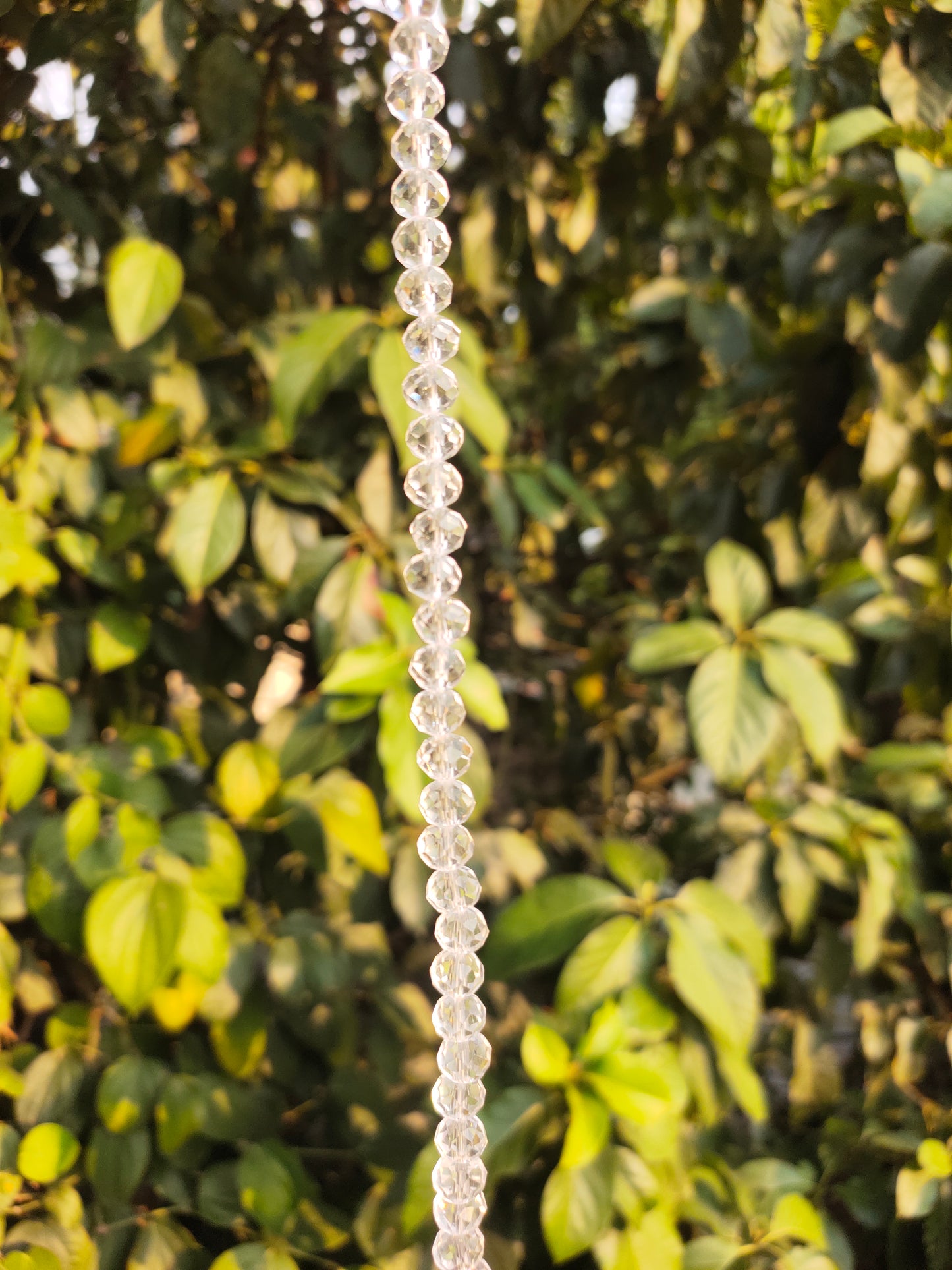 Transparent crystal beads-8mm