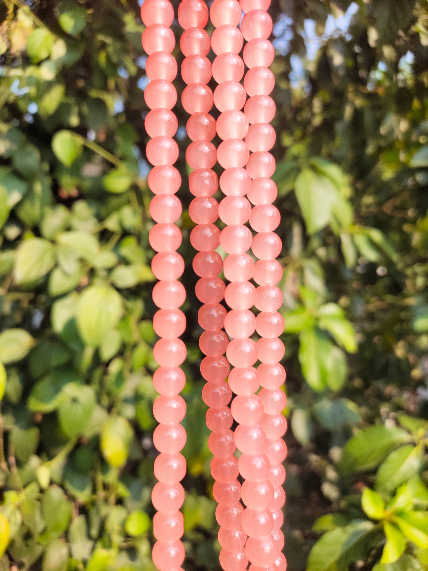 Glass Beads-Light Pink