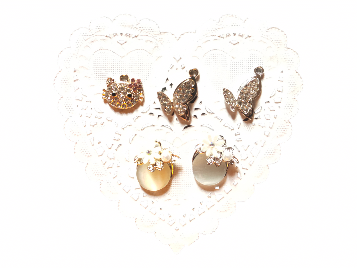 Stone studded charms