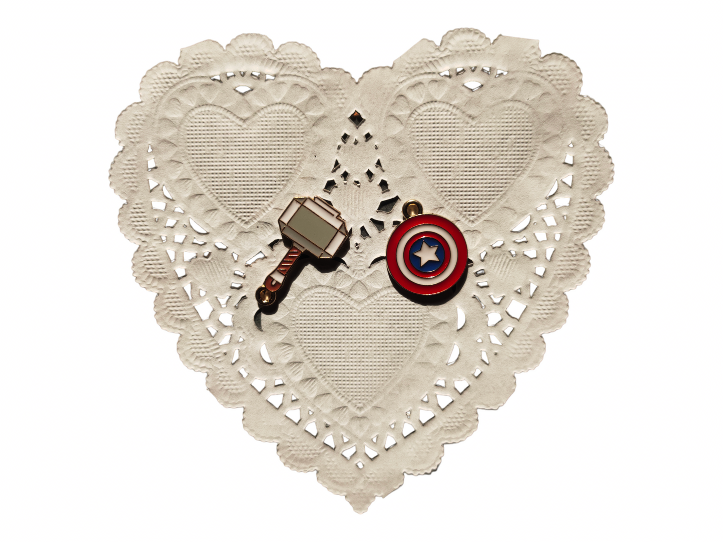 Thor hammer & captain America shield