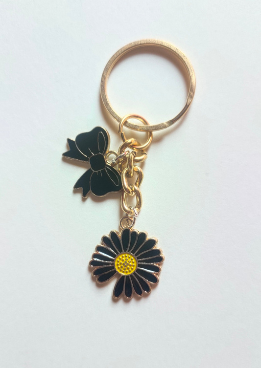 Black theme keychain