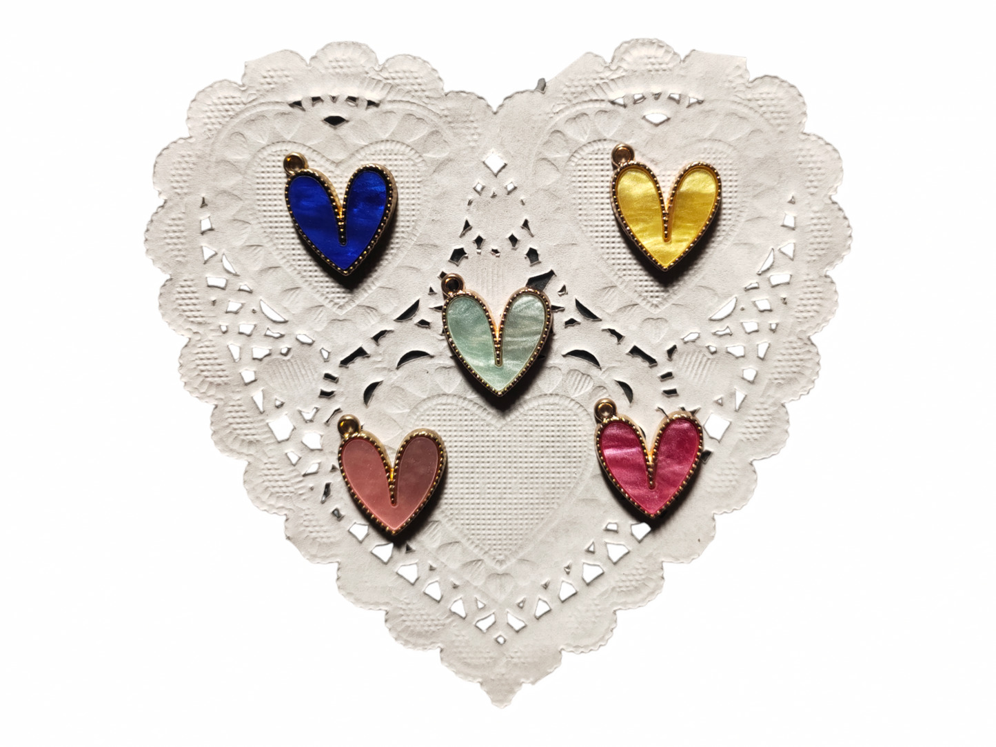 Resin heart
