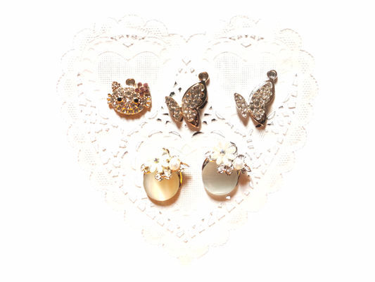 Stone studded charms