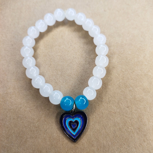 Y2K blue bracelet