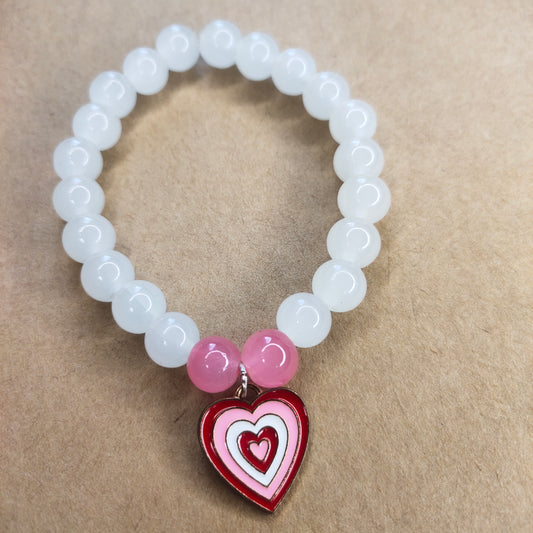 Y2K pink bracelet